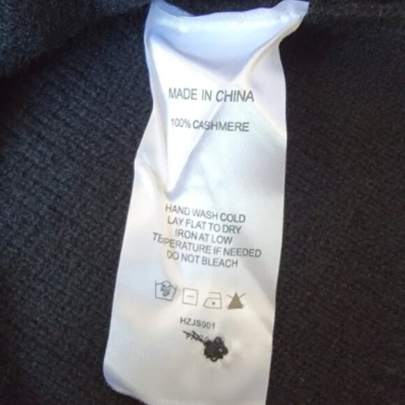 NWT Quince 100% Mongolian Cashmere Structured Cardigan, Black M - Picture 6 of 6